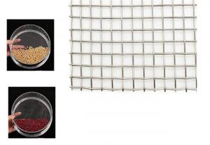 China 1mx30m Stainless Steel Woven Wire Mesh Screen on sale