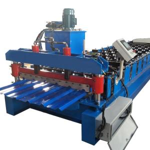 Wholesale Aluminium 6 Ribs 0.5mm Corrugated Roof Tile Making Machine High Capacity from china suppliers