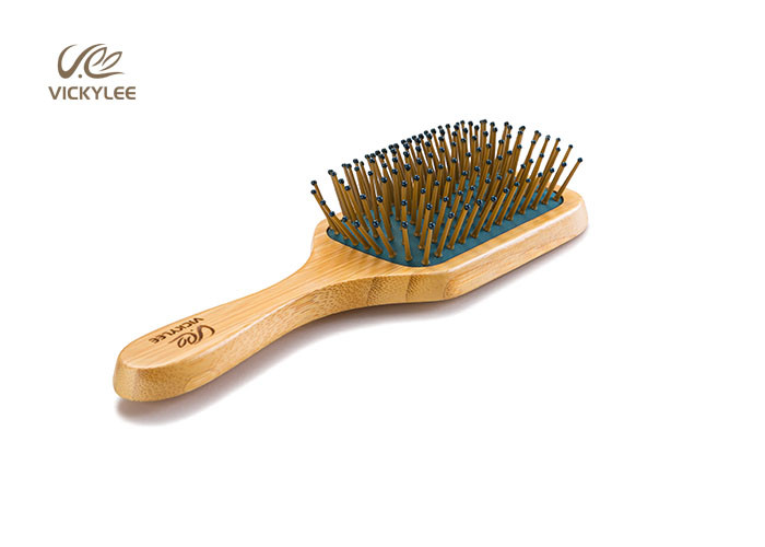 Phyllostachys Pubescens Nylon Needle 20cm Wooden Paddle Brush