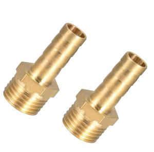 Wholesale 1/4inch / 6mm Hose Barb , Male BSP Thread Brass Barbed Coupling from china suppliers