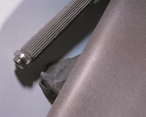Wholesale 750g/M2 0.36mm Thickness Sintered Metal Fiber Felt 74% Porosity from china suppliers