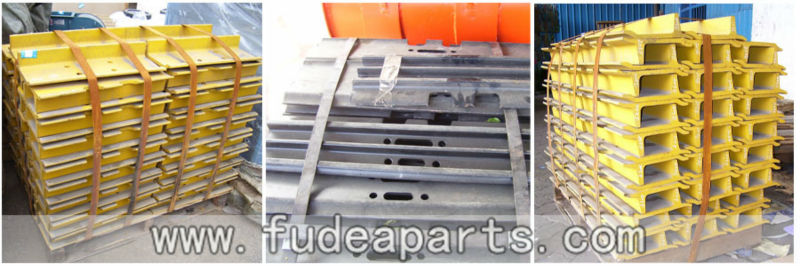 40Mn/40SiMnTi Excavator Track Shoe Plate/ Hitach Track Pads for Construction Works