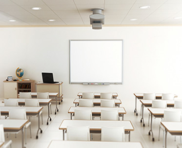Silver 102 Inch Large Interactive Whiteboard For Conference Room