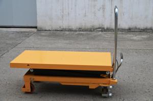 Wholesale Hand  Scissor Lift Table Trolley , 150kg Pallet Hydraulic Lift Table from china suppliers