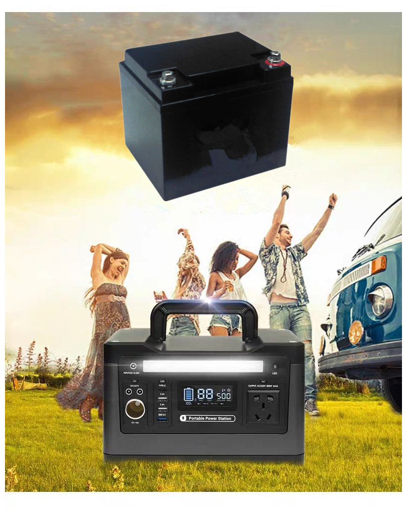High Output DC12V 500W Outdoor Portable Power Bank