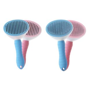 Wholesale Pet Hair Remover Brush Dog Hair Removal Brush For Short Hair Dog Silicone Hair Brush Dog Brush from china suppliers