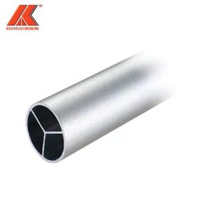 Wholesale T8 Matt Silver Hanging Aluminum Closet Rod Anodized For Storage Clothes from china suppliers