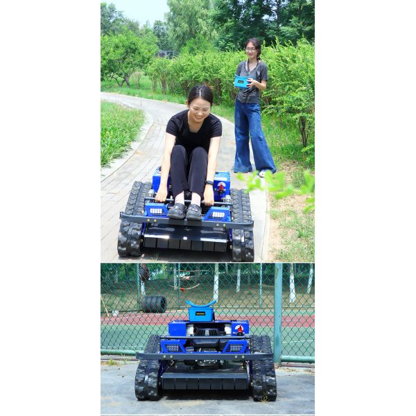 US Spot Multifunctional Garden Remote Control Mowing Equipment, Superior Climbing & Off-road Performance Lawn Mower