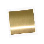 1.22m Width Golden Mirror Stainless Steel Sheet Plate 304 316L 430