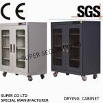 Stainless Dual Digital Auto Dry Cabinet Double Door For Business
