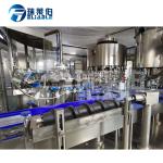3 In 1 Glass Bottle Production Line Machinery Soda Water / Carbonated Soft Drink