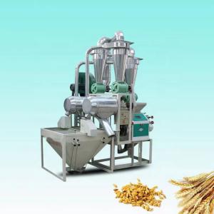 China Industrial 100-500kg/H Primary Fine Corn Flour Milling Machine 14kw on sale