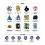Oval Brilliant Cut Loose Moissanite Diamond 3*5mm-10*14mm Small Size For Jewelry
