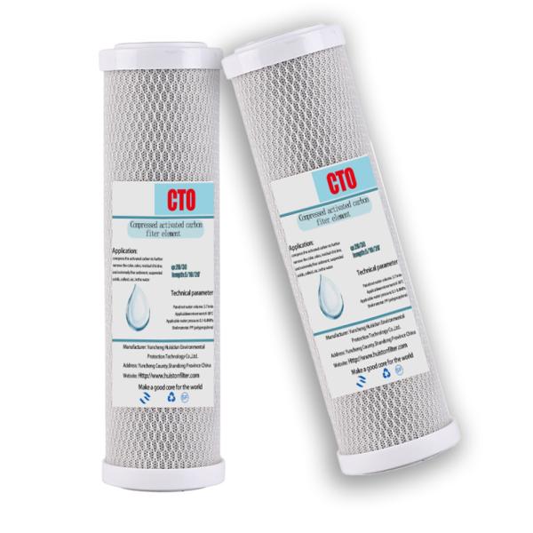 5 Micron 10 Inch Activated Carbon Block Filter Cartridges For Household Pre