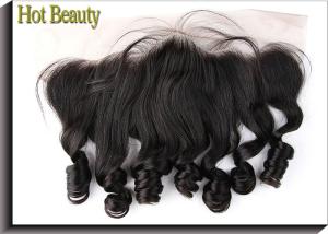 Wholesale Loose Wave Ear To Ear Lace Closure , 13 Inch By 4 Inch Lace Frontal 1B# from china suppliers