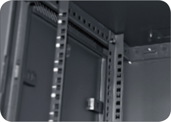 NC02 wall mount rack  cabinet-Mounting profile 