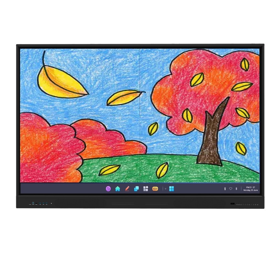 20Touch Point 75 Inch LCD Smart Board For Interactive Touch Solutions In School Office Conference Interactive flat Panel