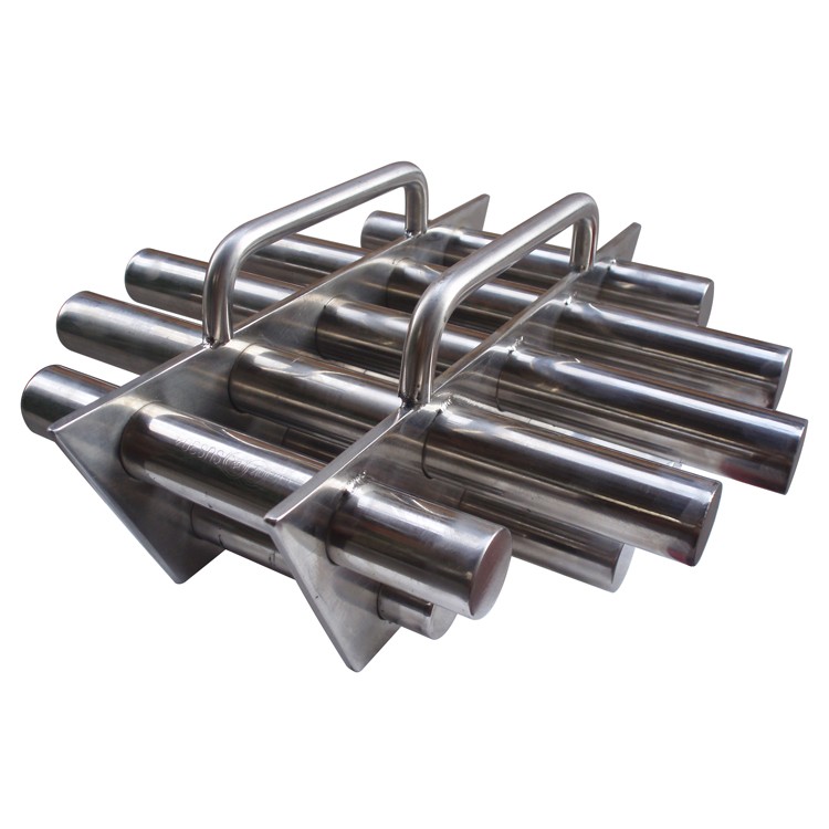 N52 NdFeB 14000 Gauss Permanent Magnetic Filter Hopper Magnet for Industrial Separation