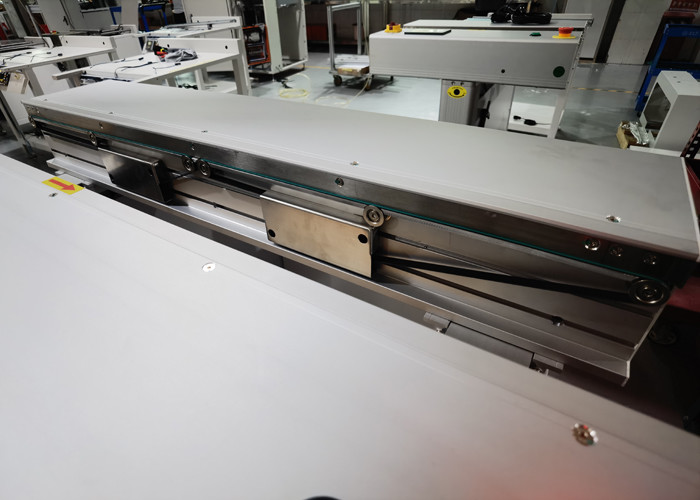 0.8m To 1m PCB Inspection Conveyor Dual Rail High End With Dust Cover