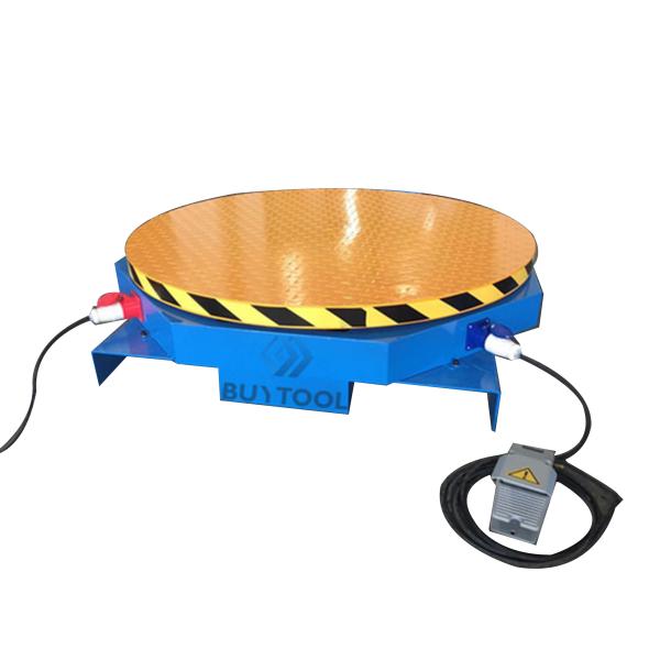 Quality Semi Automatic Turntable Pallet Wrapper Machine With Scale 1220mm for sale