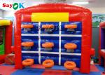 Inflatable Lawn Games OEM Inflatable Basketball Hoop Toys Interactive Kid