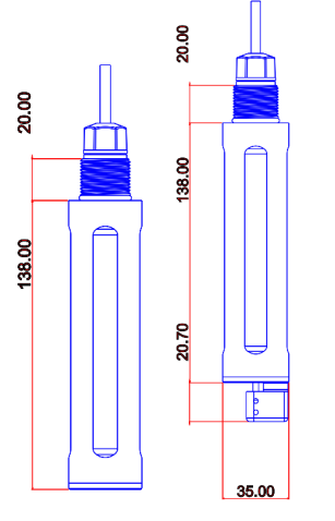 Digital Turbidity Sensor For River Water Sources Features An RS485 Output Maintenance-free Design