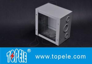 Wholesale Steel Conduit Square Outdoor Electrical Junction Box Metal Weatherproof Enclosure Box from china suppliers
