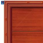 Swinging 50mm HPL Solid Wood Exterior Door For Apartment