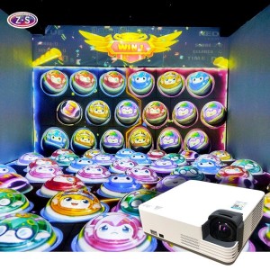 Interactive Motion Projection Solution Immersive Bouncing Sphere for Display