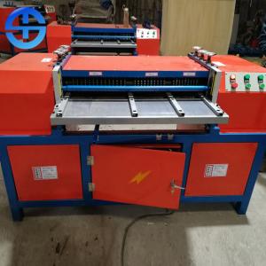Wholesale Electric Drive Red 3 Kw + 4kw Radiator Recycling Machine Aluminum Radiator Separating Machine from china suppliers