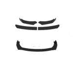 Plastic PP Front Bumper Lip Spoiler 4pcs 47.24*4.72in For Jeep Grand Cherokee