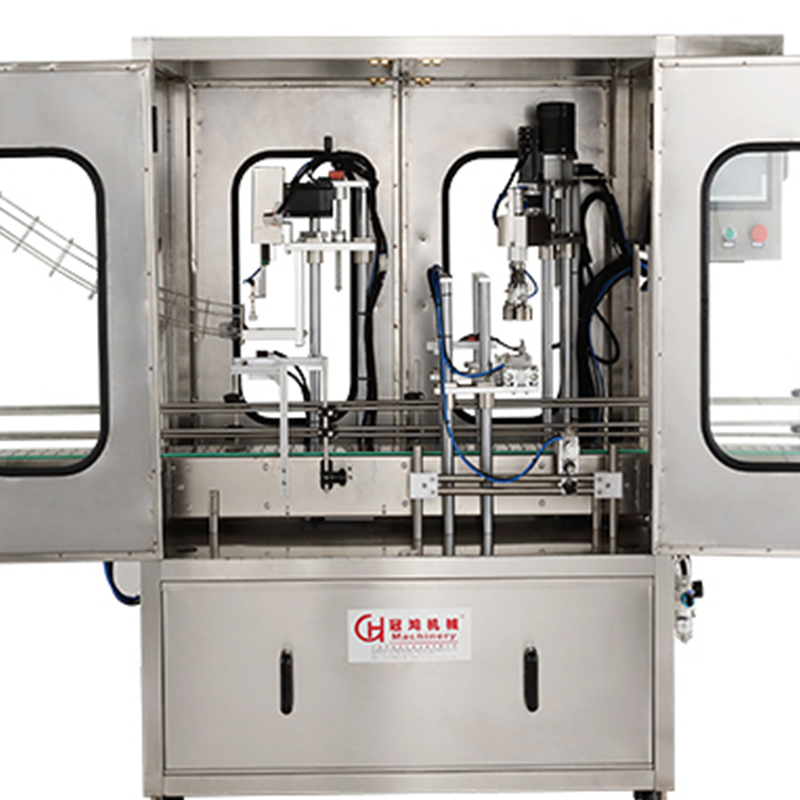 20-500ml Filling range shampoo production line with automatic filling capping labeling