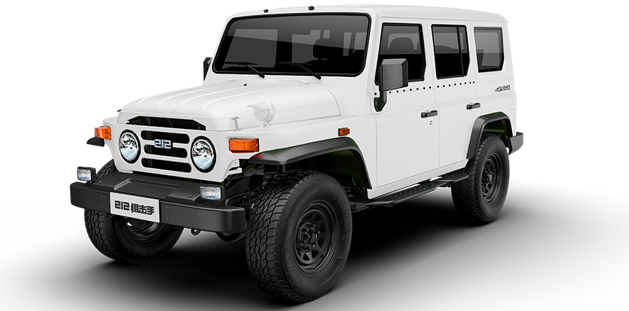 s Top Performance Gasoline Off-road SUV Baw 212 T01 4*4 with 170km/h Top Speed and Touch Screen