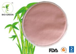 Wholesale Pink Washable Bamboo Breast Pads , Grey Round Bamboobies Disposable Nursing Pads from china suppliers