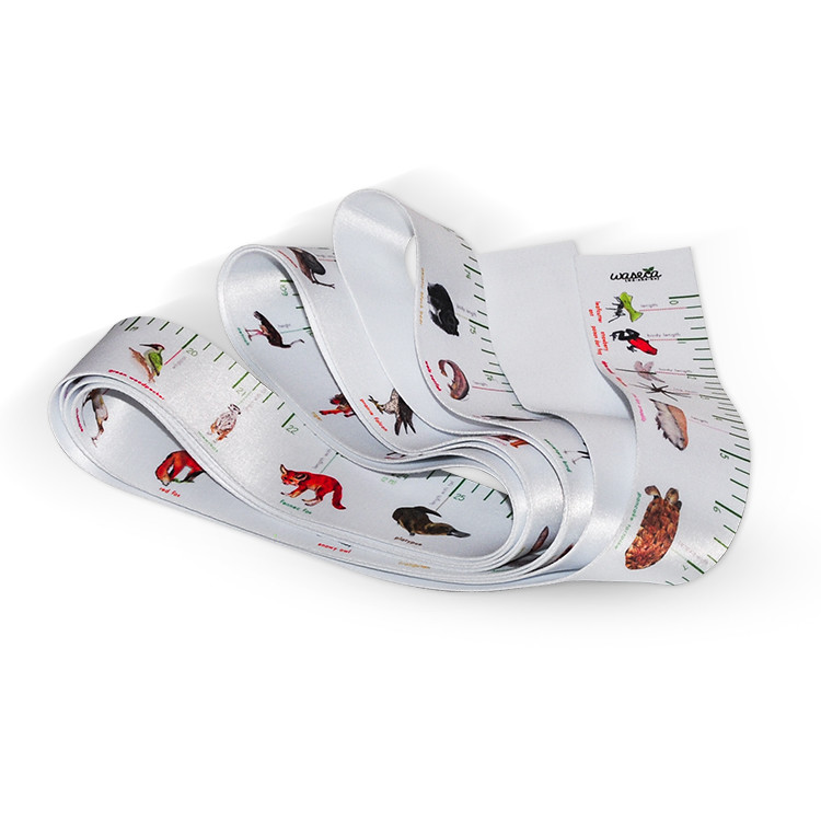 Wintape Extra Long Colorful Image Printing Surface Fabric Texture Nylon Fabric Measuring Tape Band