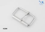 Iron Material Bulk Belt Buckles , 40mm Roller Metal Tongue Buckles For Tool Belt
