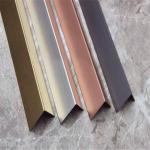 Polished Finishes Black Stainless Steel U Channel U Shape Profile Trim 201 304