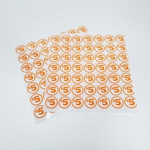 Wholesale CMYK Digital Vinyl Printable Paper Glossy Matte Synthetic Promotional Labels Stickers from china suppliers
