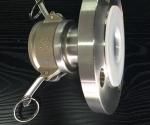 SS316L PTFE Lined Pipe Fittings 4 Inch Rigid Flange Coupling