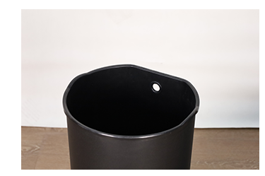 High Quality Finest Price Hotel Bullet Head Stainless Steel Garbage Trash Can Public Waste Bins