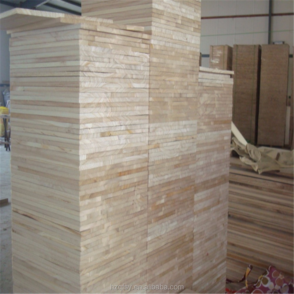 Original Bleached Paulownia Wood Traditional Solid Wood Panels 3mm-50mm
