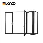 Thermally Broken Aluminium Sliding Patio Doors Bi Folding Glass OEM