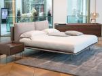 Comfortable Modern Upholstered Bed Design By Aston Martin 218x230x106h Cm