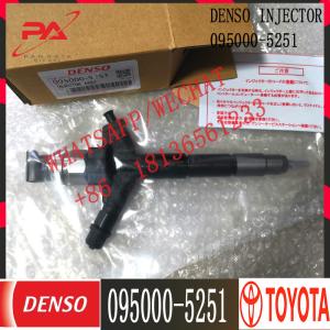 Wholesale 095000-5251 Common Rail Fuel Injector 23670-30070 For TOYOTA 1KD-FTV from china suppliers