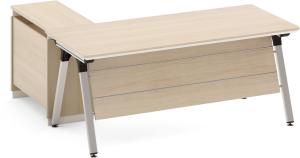 Wholesale Modern Office Executive Table With Steel Legs 3 Years Warranty from china suppliers