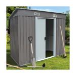 10x8 Outdoor Metal Storage Shed 43KG 40KG Green RAL6016 Anthracite RAL7016