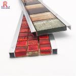 Aluminium Listello Tile Trim , Weather Resistance Listello Mosaic Tile Trim