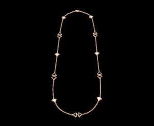 Wholesale DIVAS’ DREAM sautoir necklace in 18 kt pink gold with mother of pearl and black onyx. Ref. 350060 CL856967 from china suppliers