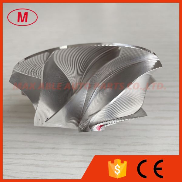 TD05H 20G upgrade reverse 53.11/70.98mm 9+0 blades point milling snake curve Turbocharger milling/billet compressor whee