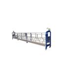 Aluminum ZLP630 6 meters counter weight building maintenance gondola for sale